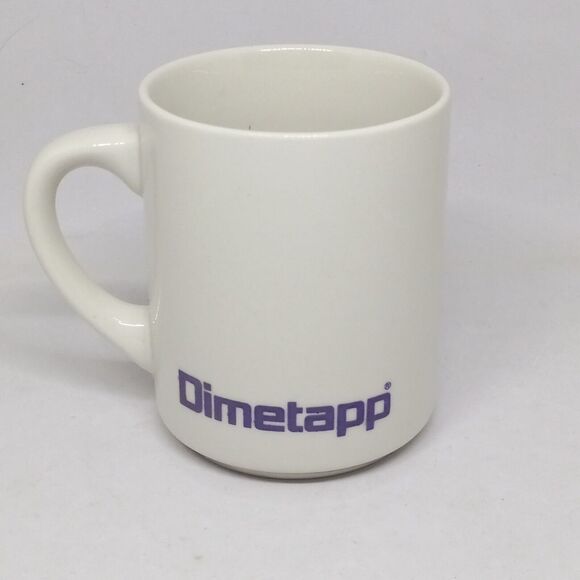 Vintage Dimetapp Cough Syrup Ceramic Mug Cup-Pharmaceutical Advertising-Promo - Picture 1 of 9